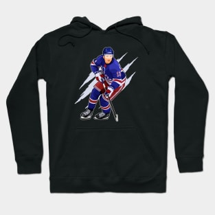Alexis Lafreniere Skates #10 Claw Hoodie